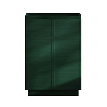 Swiss Madison St. Tropez 24 Freestanding Bathroom Vanity Cabinet without Top in Green Oak