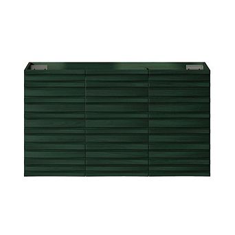 Swiss Madison Cascade 36 Wall-Mounted Bathroom Vanity Cabinet without Top in Green Oak