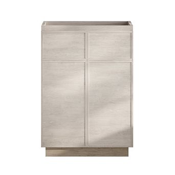 Swiss Madison St. Tropez 24 Freestanding Bathroom Vanity Cabinet without Top in White Oak