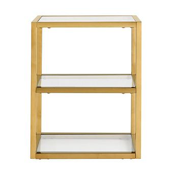 Swiss Madison Pierre 16x20x10 Wall-Mounted Linen Cabinet in Brushed Gold
