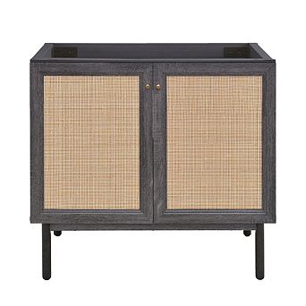 Swiss Madison Classe 36 Bathroom Vanity in Black Cabinet Only
