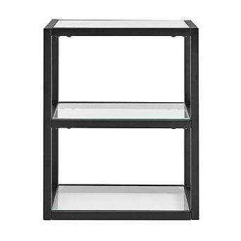 Swiss Madison Pierre 16x20x10 Wall-Mounted Linen Cabinet in Matte Black