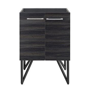Swiss Madison Annecy 24 Black Walnut Bathroom Vanity Cabinet Only (SM-BV222)