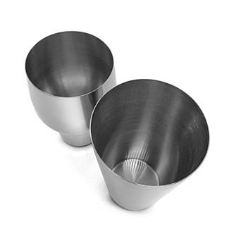 16 Oz & 20 Oz Stainless Steel Shaker Set