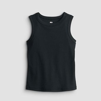 Girls 6-20 SO® High Neck Tank Top in Regular & Plus Size