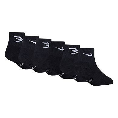 Kids Nike 3BRAND Core Ankle Socks 6-Pack