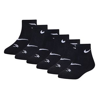 Kids Nike 3BRAND Core Ankle Socks 6-Pack