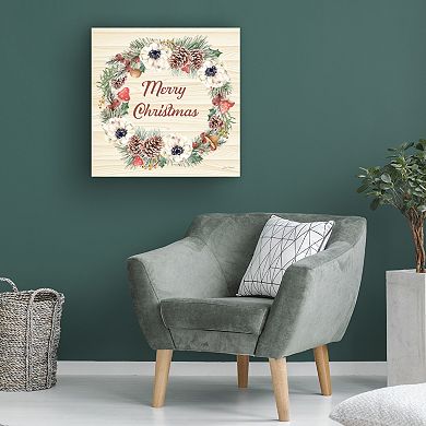 Trademark Fine Art Earthy Christmas Canvas Wall Art