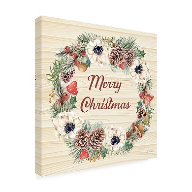 Trademark Fine Art Earthy Christmas Canvas Wall Art