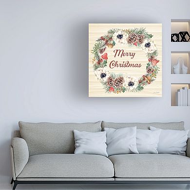 Trademark Fine Art Earthy Christmas Canvas Wall Art