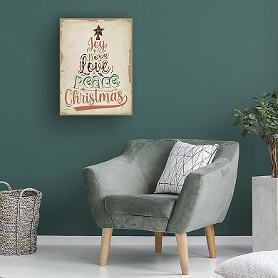 Trademark Fine Art Earthy Christmas Canvas Wall Art