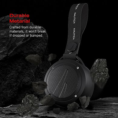 Nautica S20 True Wireless Outdoor Speaker, Portable IPX5 Waterproof Bluetooth Speaker