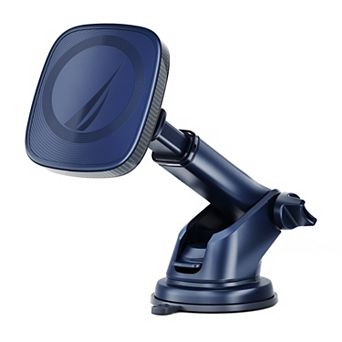 Nautica PH120 Magnetic Phone Holder 3-in-1 Car Mount for Dashboard, Windshield & Vent, Strong Grip