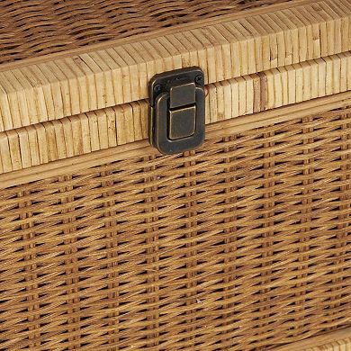 Stella & Eve Handmade Woven Rattan Storage Decorative Box Set