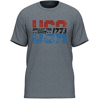 Men's Americana USA Spillin' Tea Graphic Tee