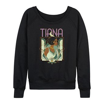 Women's Disney's Tiana French Terry Long Sleeve Tee