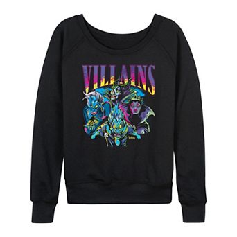 Women's Disney Villains French Terry Long Sleeve Tee