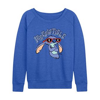Women's Disney's Lilo & Stitch Irresistible French Terry Long Sleeve Tee