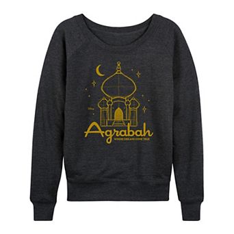 Women's Disney's Princess Jasmine Agrabah French Terry Long Sleeve Tee