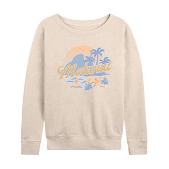 Women's Disney's Moana Motunui French Terry Long Sleeve Tee