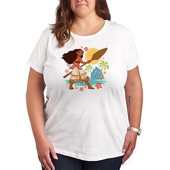 Plus Size Disney's Moana Beach Graphic Tee
