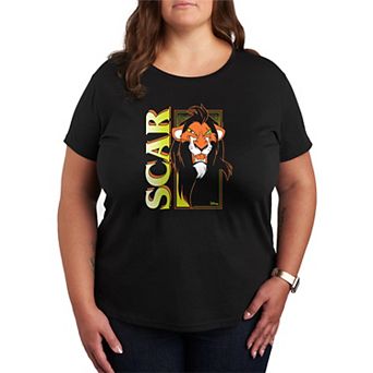 Plus Size Disney's Scar Graphic Tee