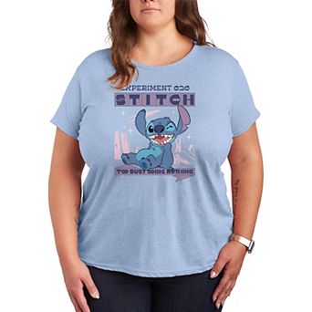 Plus Size Disney's Lilo & Stitch Too Busy Doing Nothing Graphic Tee
