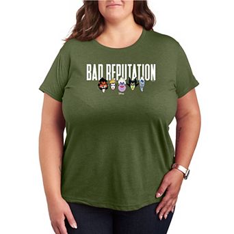Plus Size Disney Villains Bad Reputation Graphic Tee