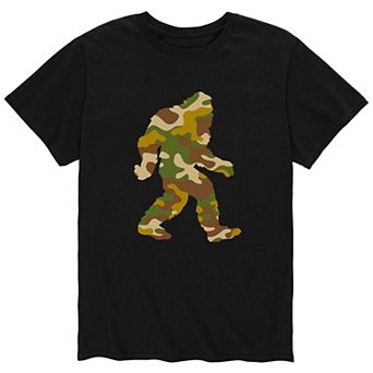 Big & Tall Sasquatch Camo Graphic Tee