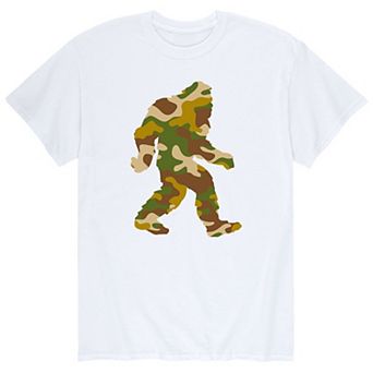 Big & Tall Sasquatch Camo Graphic Tee
