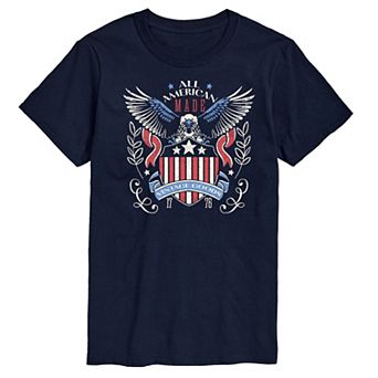 Big & Tall All American Made Vintage Goods Graphic Tee
