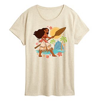 Women's Disney's Moana Beach Graphic Tee