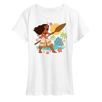 Women's Disney's Moana Beach Graphic Tee