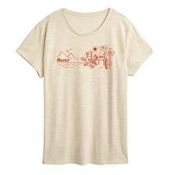 Women's Disney's Lilo & Stitch Hawaii Graphic Tee