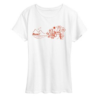 Women's Disney's Lilo & Stitch Hawaii Graphic Tee