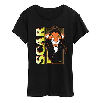 Women's Disney Scar Graphic Tee