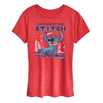 Women's Disney's Lilo & Stitch Too Busy Doing Nothing Graphic Tee