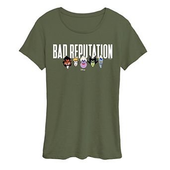 Women's Disney Villains Bad Reputation Graphic Tee