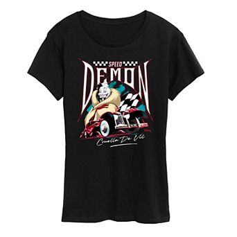 Women's Disney's Cruella De Vil Speed Demon Graphic Tee
