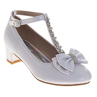 Badgley Mischka Girls Elegant Sparkle Dress Shoes