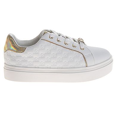 Badgley Mischka Sparkle Detail Comfort Fit Little & Big Kids Girls Sneakers