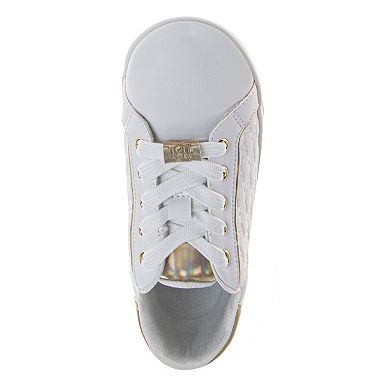 Badgley Mischka Sparkle Detail Comfort Fit Little & Big Kids Girls Sneakers