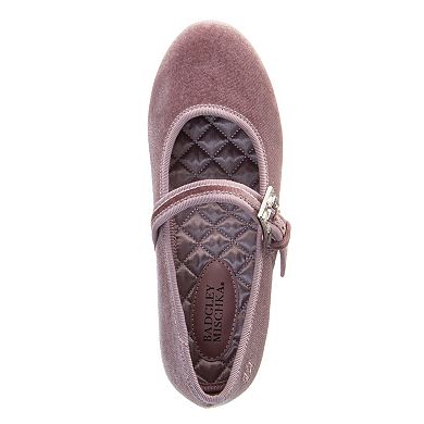 Badgley Mischka Ballerinas Girls Ankle Strap Dress Shoes