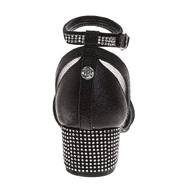 Badgley Mischka Girls Elegant Sparkle Dress Shoes