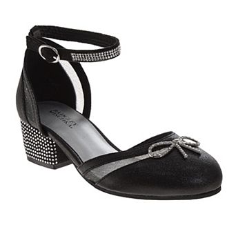 Badgley Mischka Girls Elegant Sparkle Dress Shoes