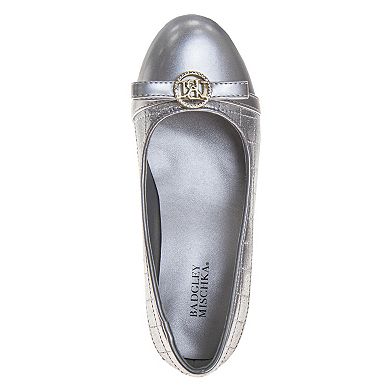 Badgley Mischka Elegant Sparkle Little Kid Girls Dress Shoes