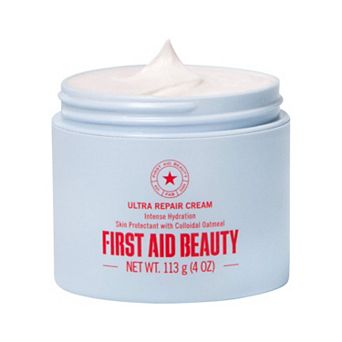 First Aid Beauty Ultra Repair Cream Intense Hydration Face and Body Moisturizer for Skin Repair