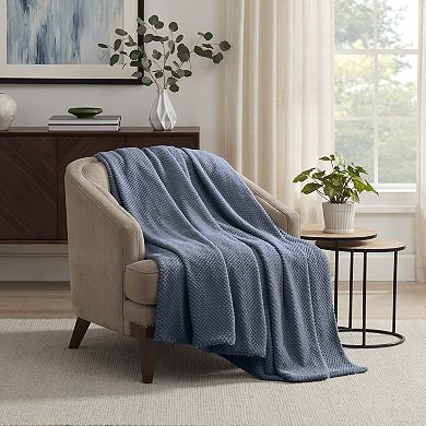 Vellux Plush Texture Throw Blanket