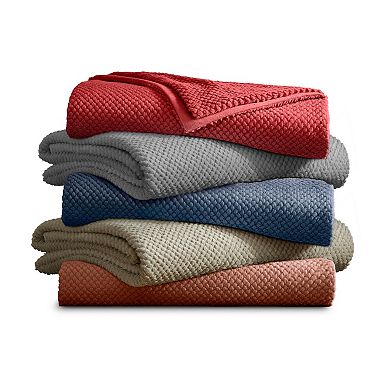 Vellux Plush Texture Throw Blanket