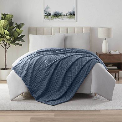 Vellux Plush Texture Throw Blanket